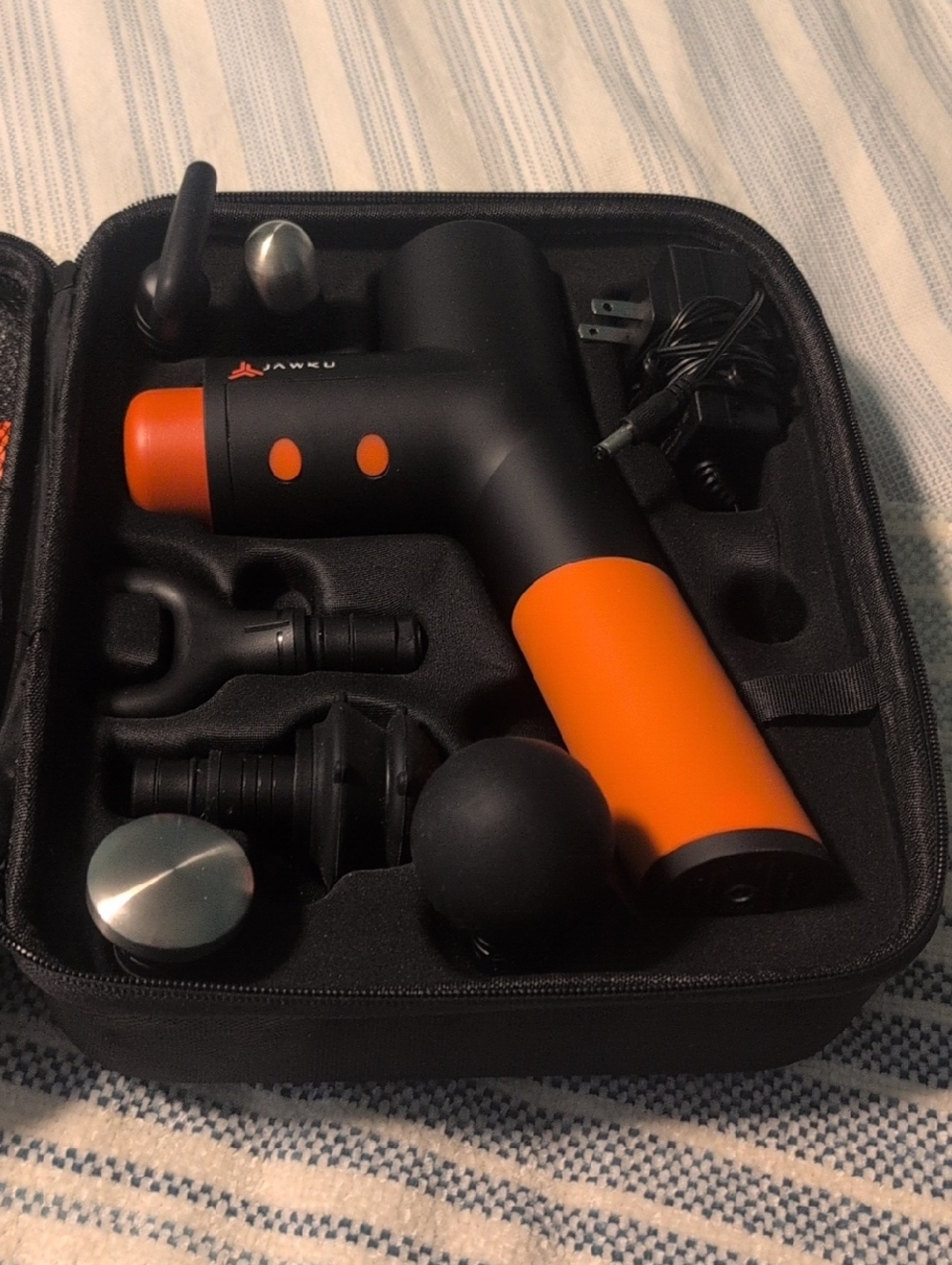 JAWKU Muscle Blaster V2 Therapy - Black & Orange